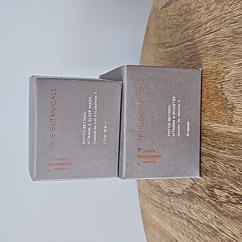 TRUE BOTANICALS PHYTO-RETINOL VITAMIN A SLEEP MASK & VITAMIN A BOOSTER BUNDLE